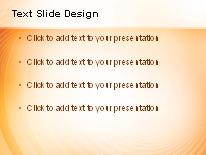 Spiral Vortex O PowerPoint Template text slide design